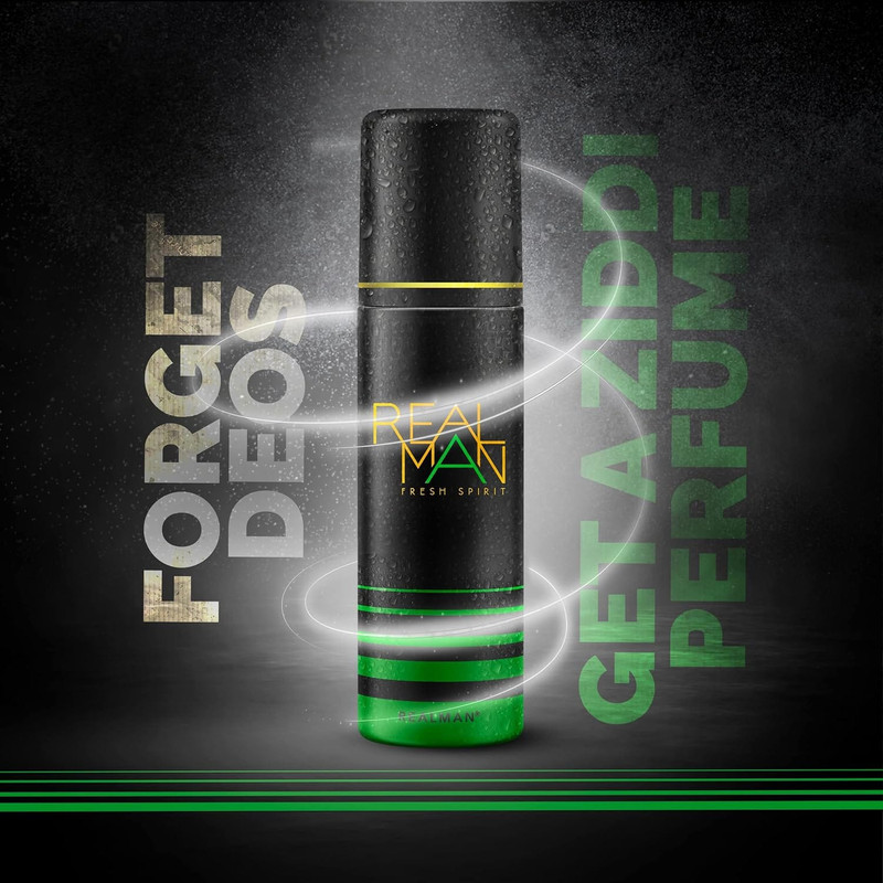 Real Man Fresh Spirit perfume spray for men