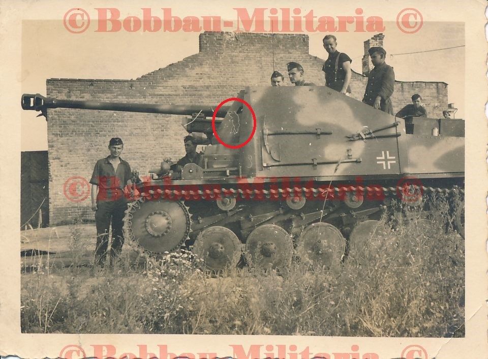 Panzerjäger Marder II mit Wappen super camo SdKfz 131 Tarn SFL