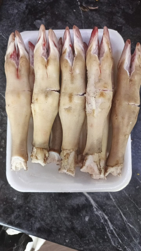 Cleaned Fresh Mutton Paya