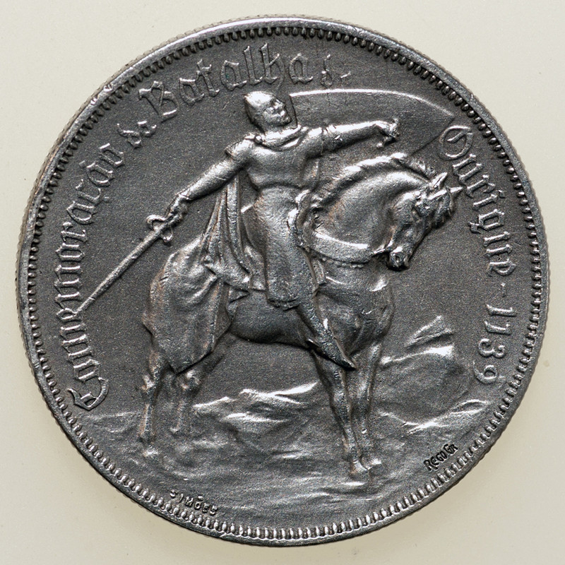 10 escudos Portugal 1928 (Batalla de Ourique). PAS6111