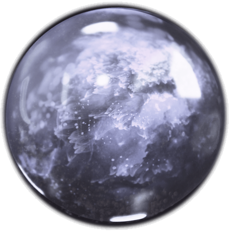 White Crystal Sphere