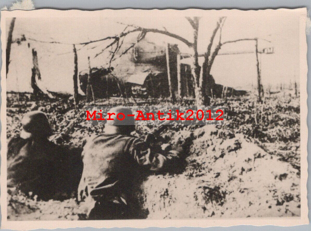 Foto, 28.04.1945, Panzer Josef Stalin bei Holscha (N)50792