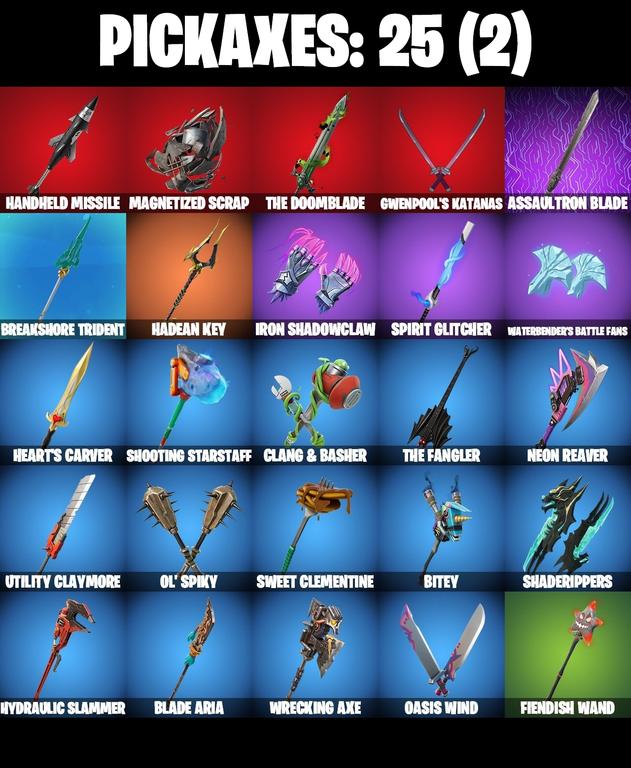 pickaxes comp