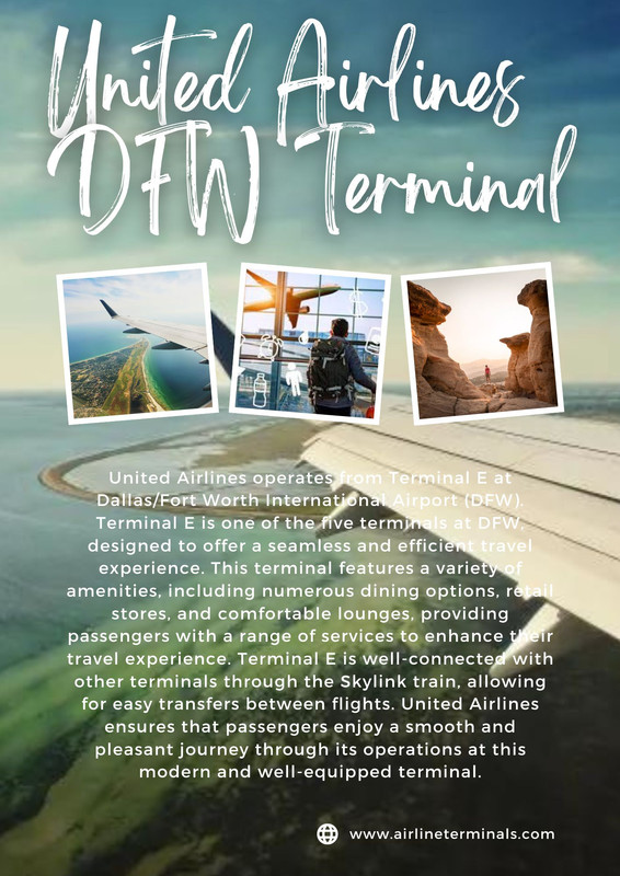 United Airlines Terminal DFW