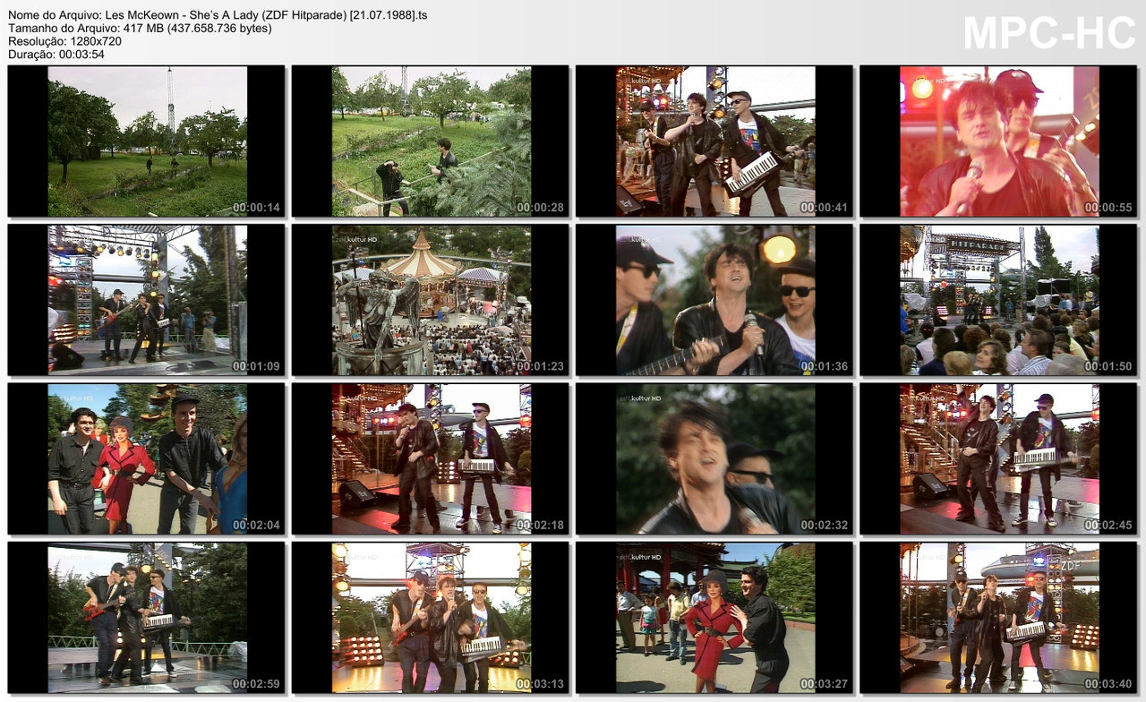 Les McKeown - She’s A Lady (ZDF Hitparade) [21.07.1988]