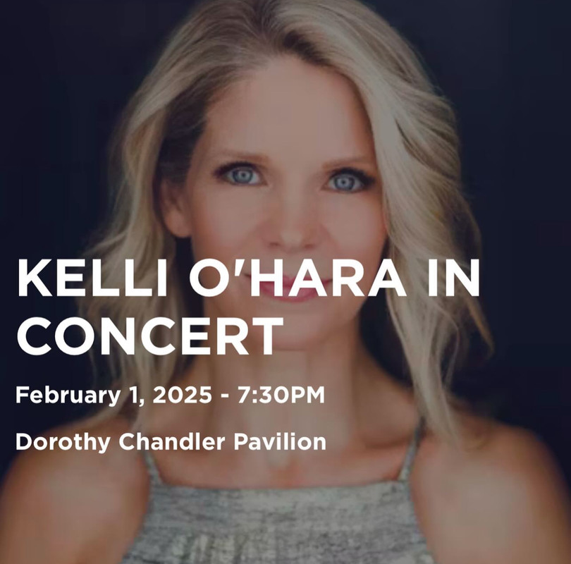 Kelli O'Hara at the Ahmanson