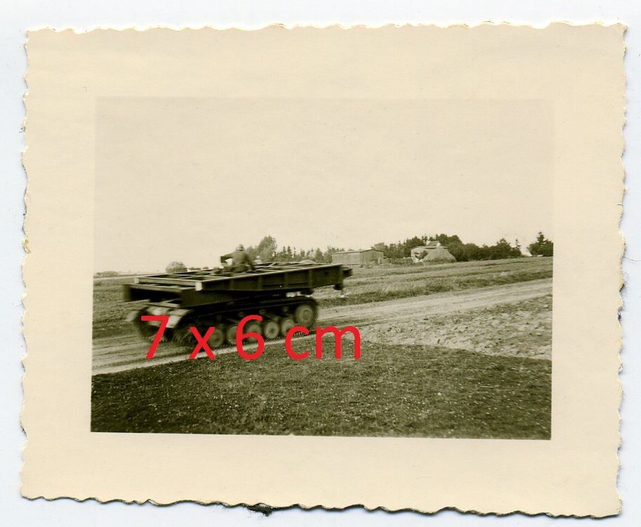Foto deut. Brücken - Panzer Brückenpanzer Brücke