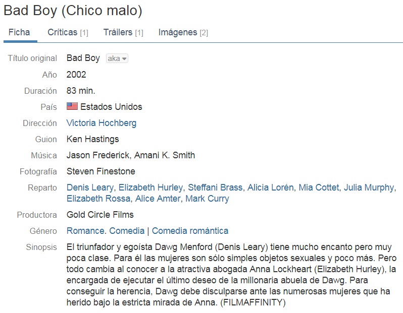 Chico Malo 2002 dvdrip latino