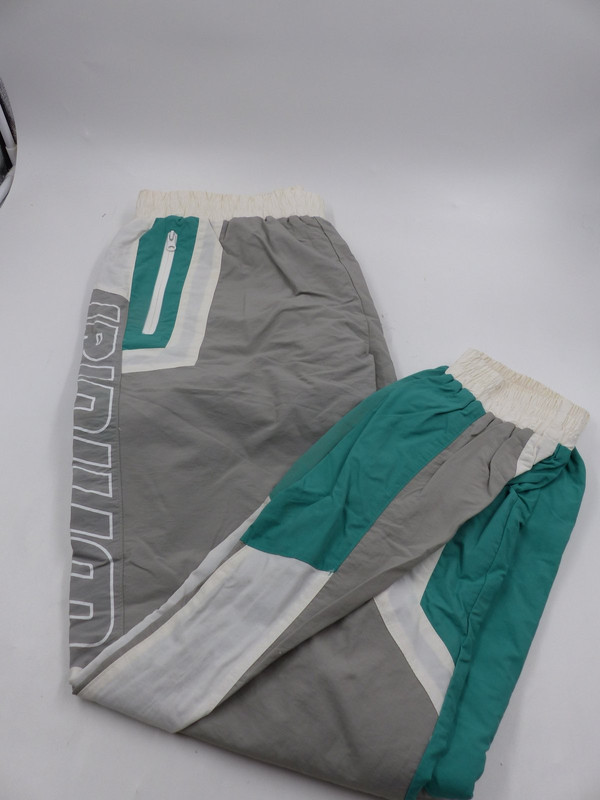 IRIDIUM WINDBREAKER PANTS GREY/WHITE/GREEN MENS XXL