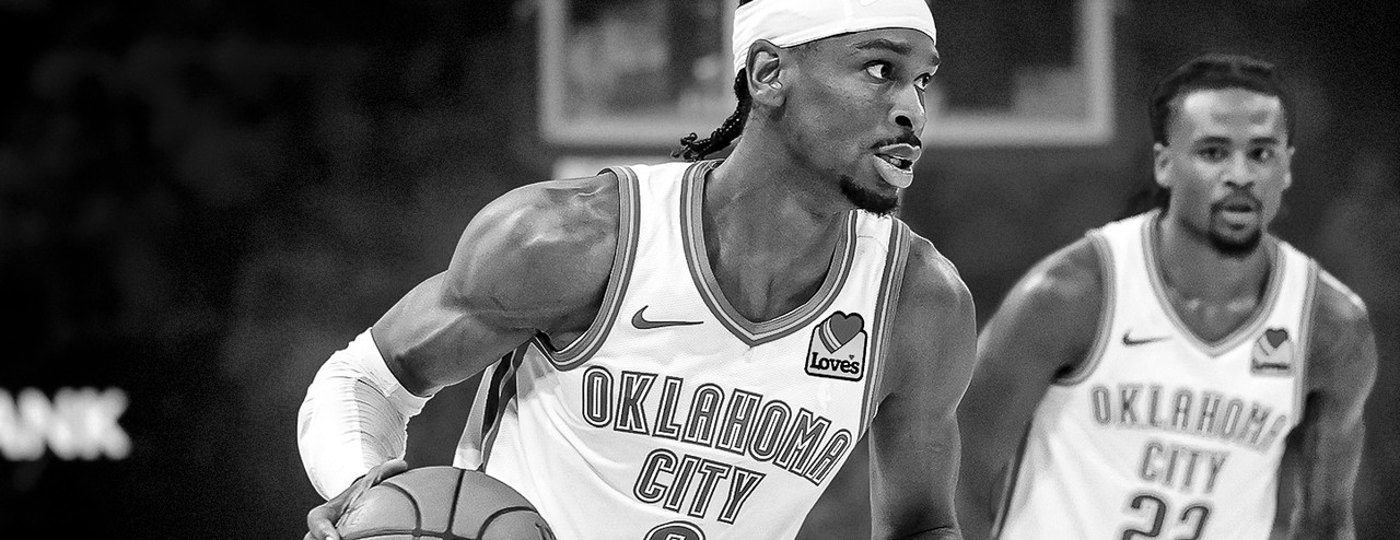 Shai Gilgeous-Alexander jogando pelo Oklahoma City Thunder