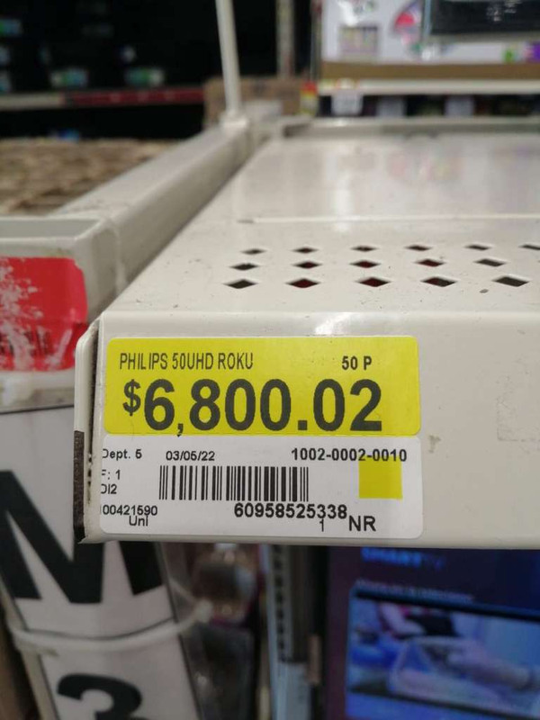Bodega Aurrera: smart tv Philips 50 pulgadas