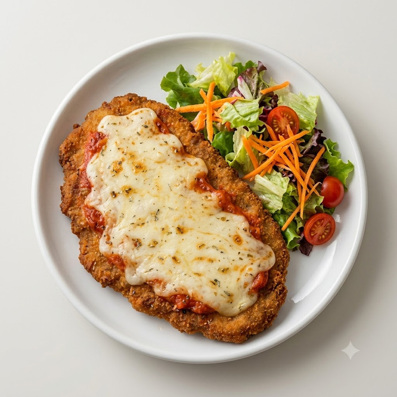 Milanesa a la napolitana