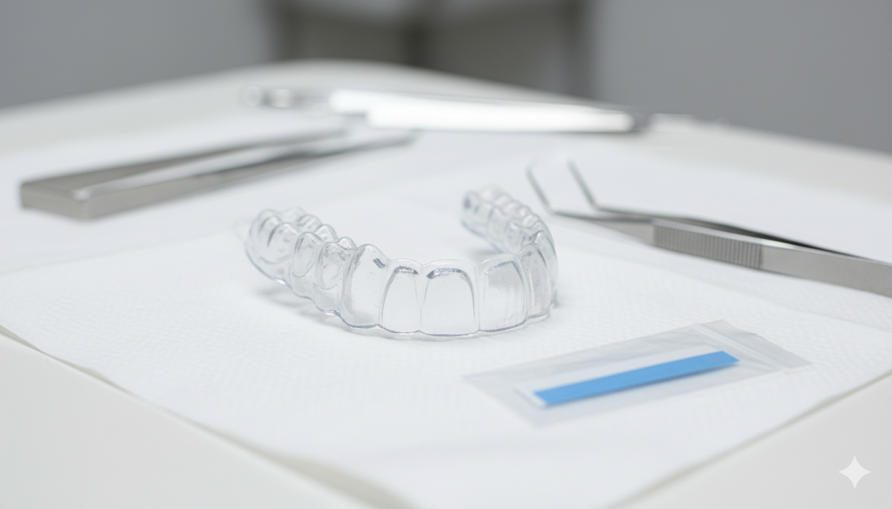 Окклюзионная шина для лечения ВНЧС