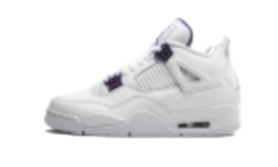 Jordan 4 Purple Metallic