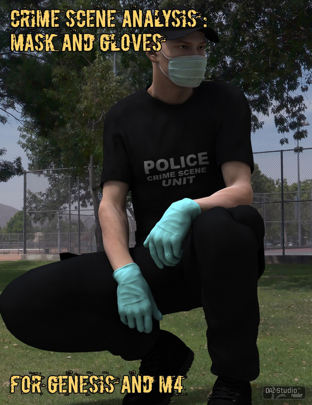 Crime Scene Analysis : Mask and Gloves