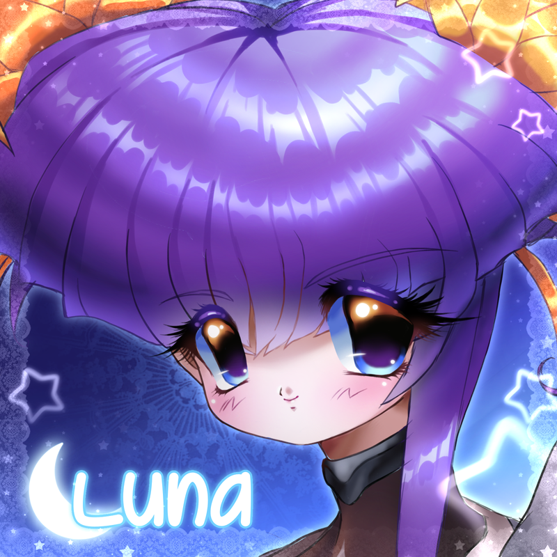 Finished YCH Icon Commission example using Luna from Animaguard.