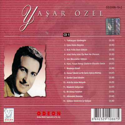 Yasar Özel 1 - Cd 1
