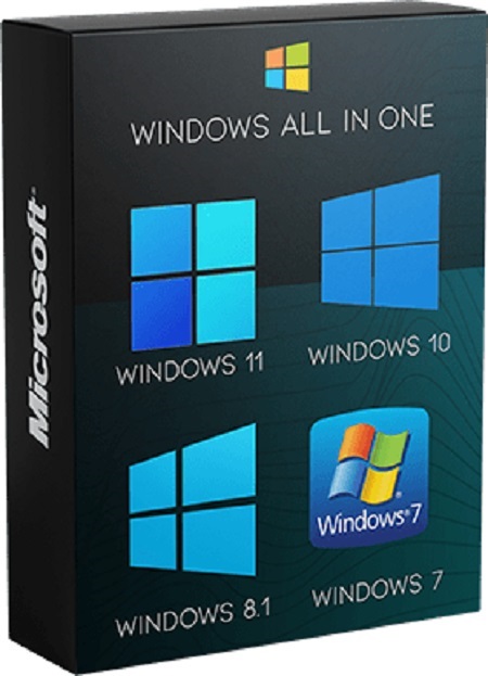 Windows All (7, 8.1, 10, 11) All Editions With Updates AIO 49in1 September 2022 (x64)