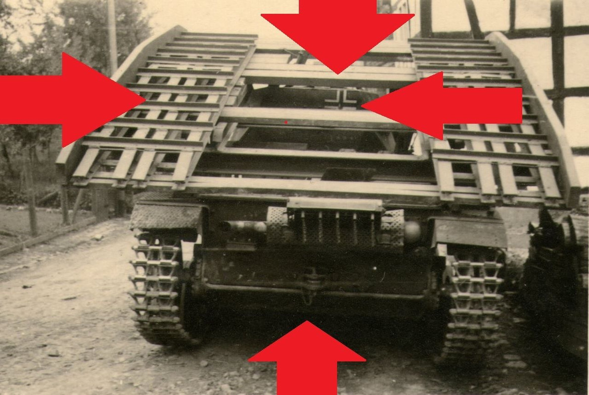 Foto Panzer II 2 Ausf. D1 Brückenlegepanzer,Brückenleger,