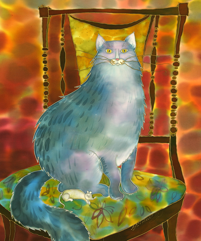 LCT1202Silver-Cat20X24