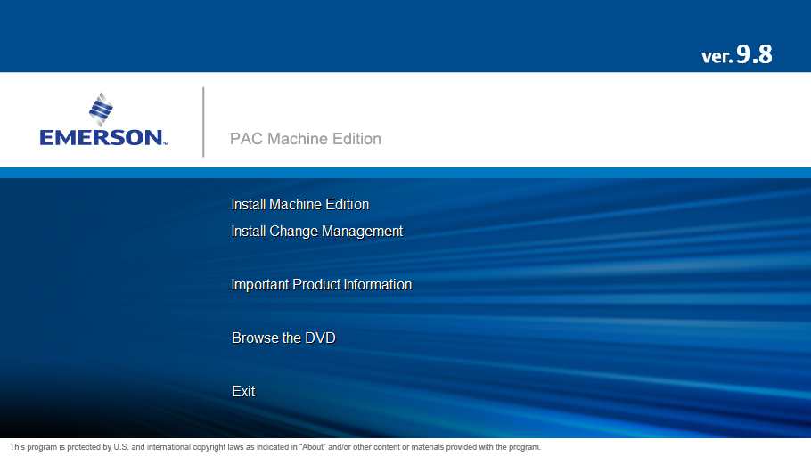 Emerson PAC Machine Edition PME 9.80.0.8695 Emerson PAC Machine Edition PME 9.80.0.8695