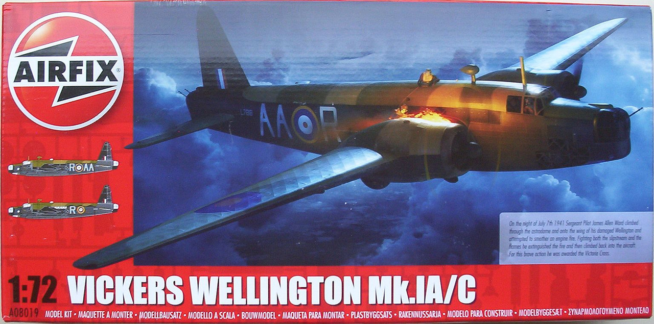 Airfix 72 Vickers Wellington Mk.IA C