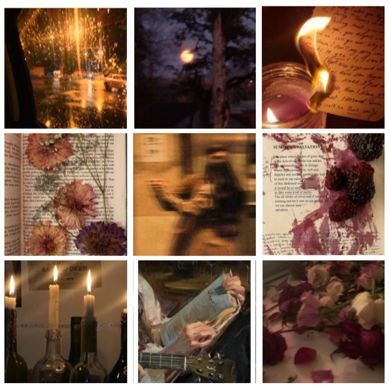 He wasn't mine · moodboard
