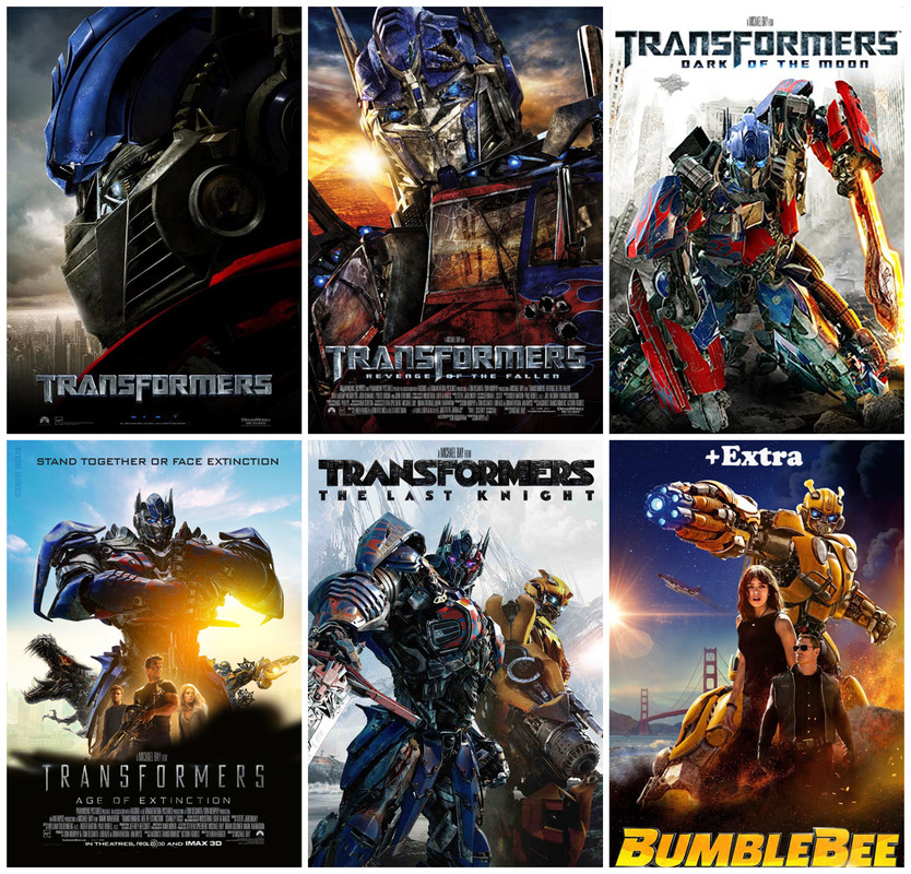 Transformers La Saga + Extra HD 1080p Dual Identi