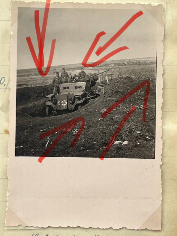 Deutsche Foto 2wk Ukraine Russland Fotoalbum Russia Ukraina Panzer (2)