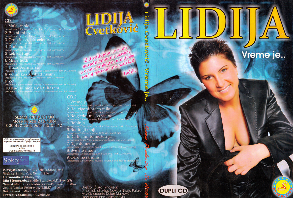 Lidija Cvetkovic Liki - 2010 - Vreme je