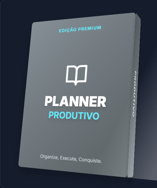 Mockup do Planner Produtivo Inteligente