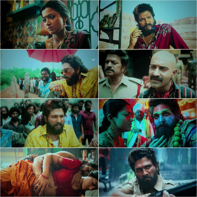 Pushpa 2 The Rule (2024) Hindi Full Movie HDTC Babamovies Hdhub4u Vegamovies screenshot