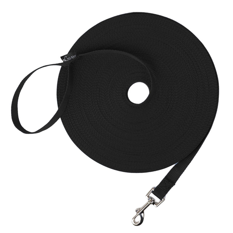 Hi Kiss Recall Training Lead 30FT Black