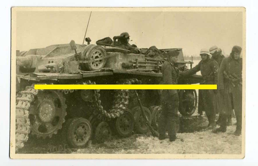 Foto AK 2WK Panzer Russland Original 1