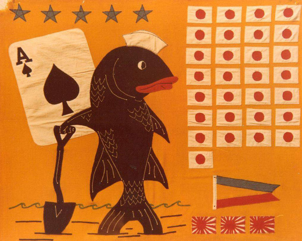 USS_Spadefish_battle_flag
