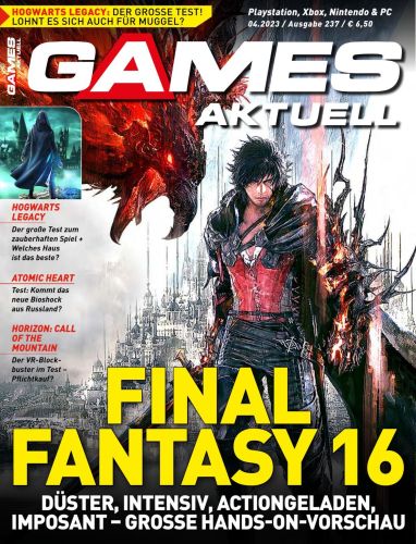 Cover: Games Aktuell Magazin No 04 April 2023