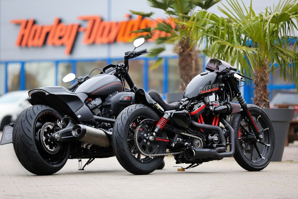 cruisetec-on-thunderbike-harley-davidson-sporster-iron-883-fxdr