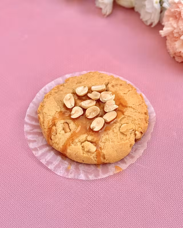 Кукис арахис и соленая карамель (100г)