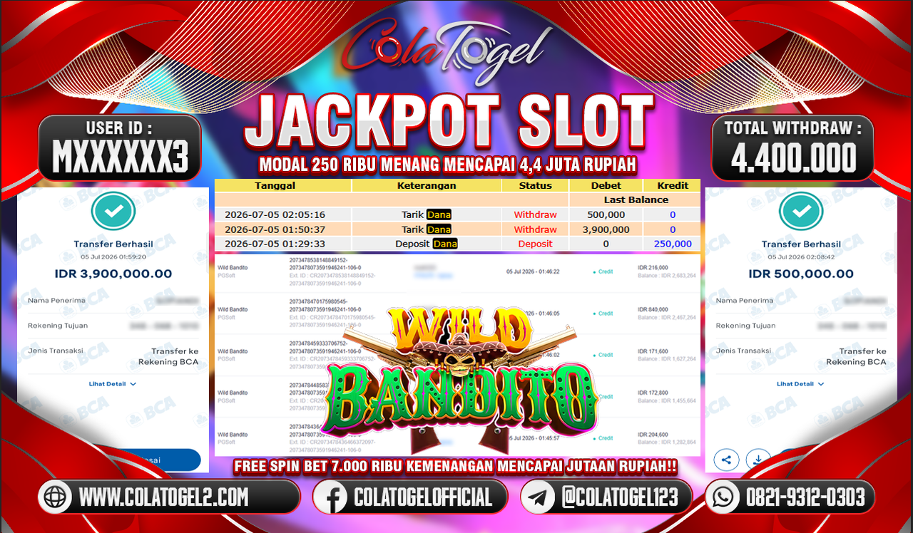 JACKPOT SLOT GACOR!!