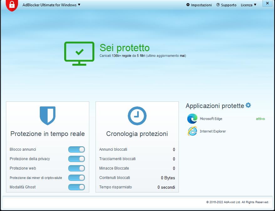 AdBlocker Ultimate v3.58 - Ita