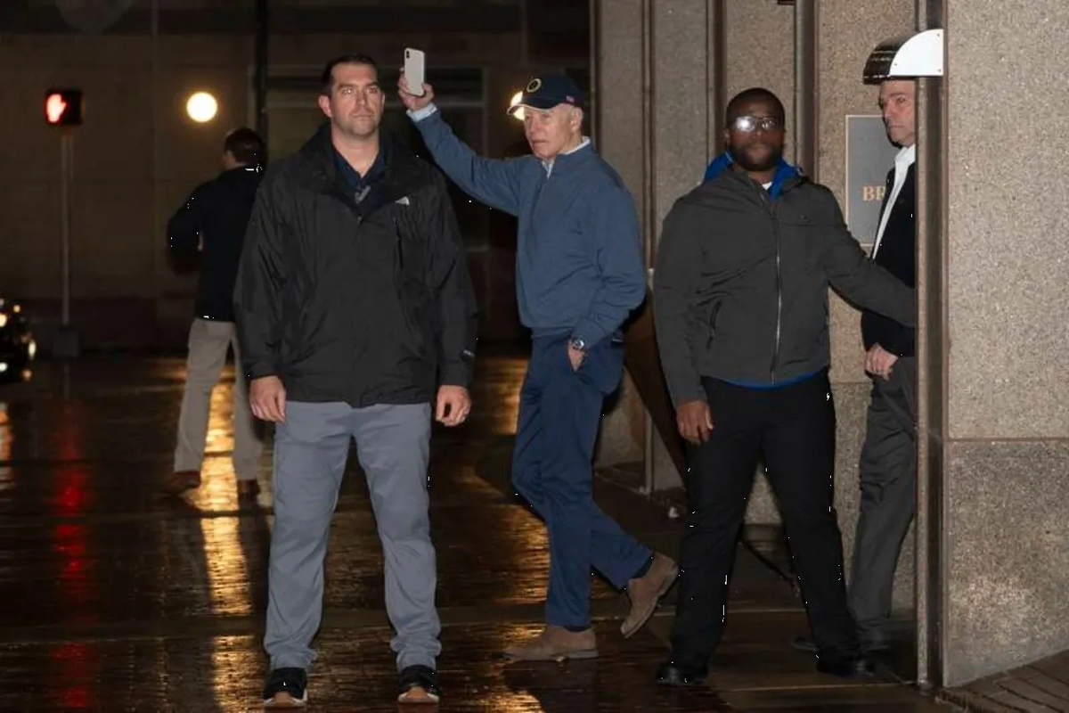 Joe Biden sufre accidente en su camioneta de seguridad en Delaware