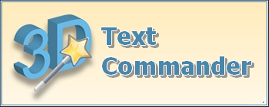 Insofta 3D Text Commander v5.7.0