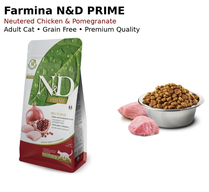 Farmina N&D Prime Neutered 5kg