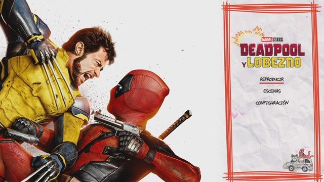 1 - Deadpool & Lobezno [DVD9 Full][Pal][Cast/Ing/Fra][Sub:Varios][Acción][2024]