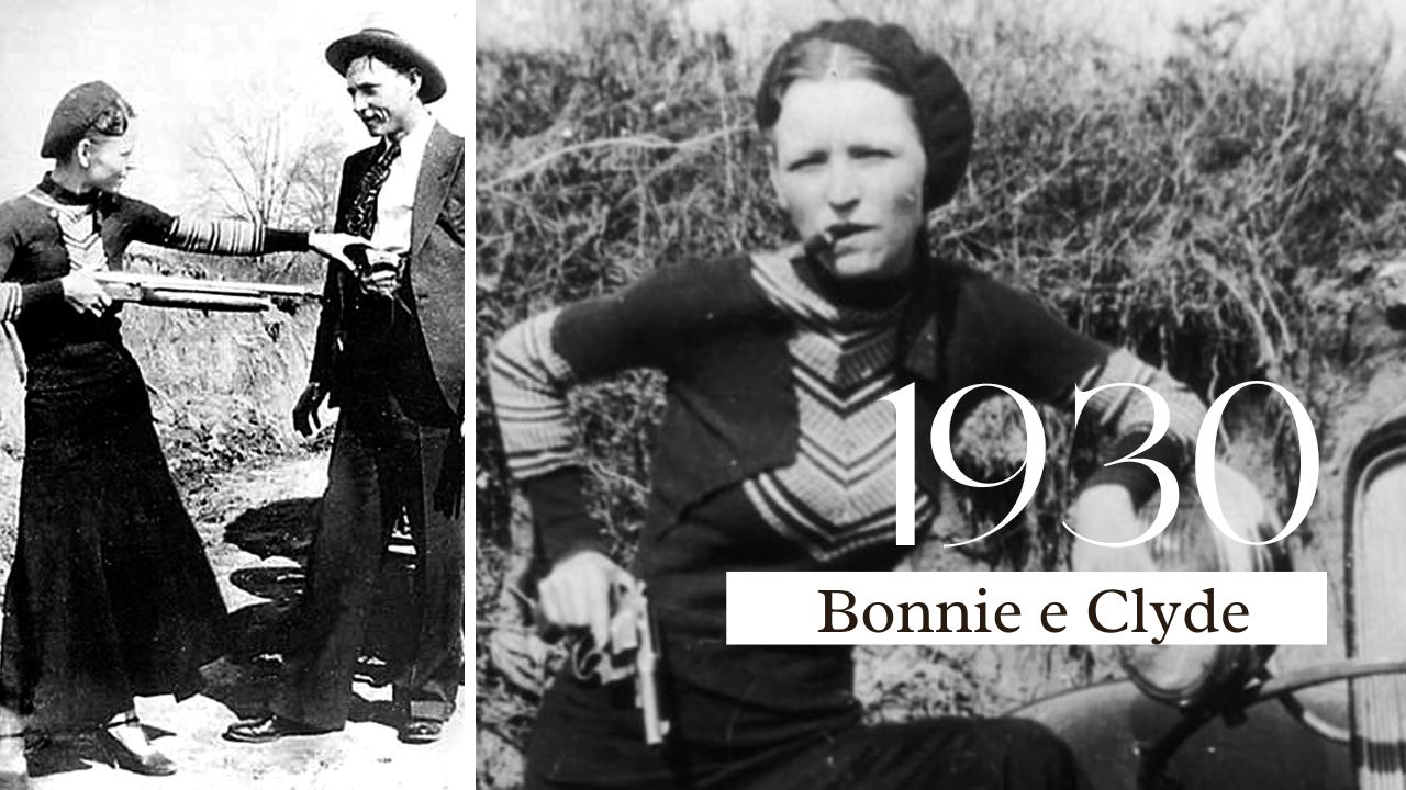 Imagem de Reprodução Bonnie e Clyde editada