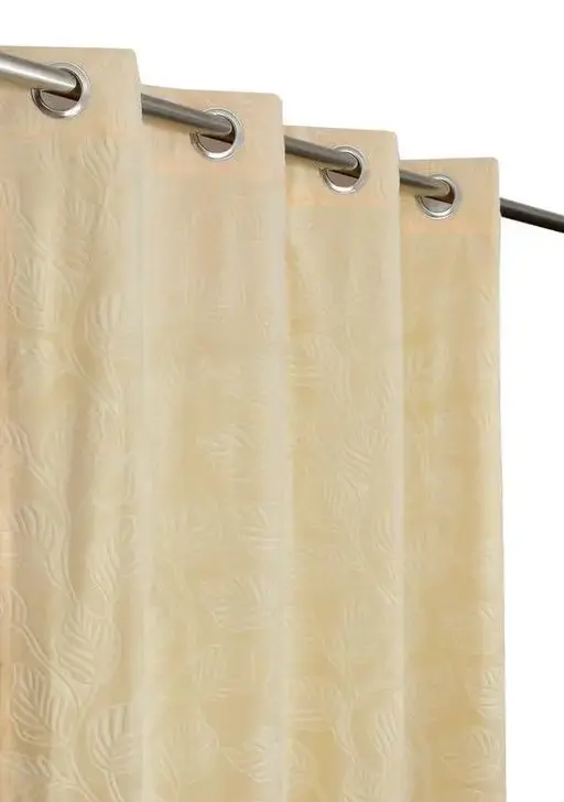 LEAF VELVET CURTAINS SET OF 1 Color 7 (R705)