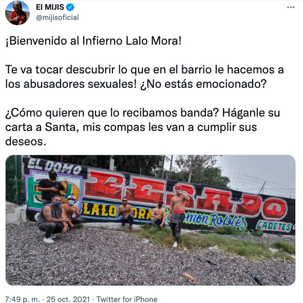 “El Mijis” fue torturado; sólo lo liberaron tras cantar un tema de Lalo Mora