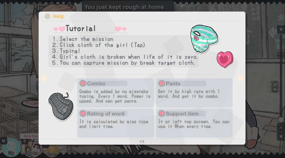 Panty Type Rush Android