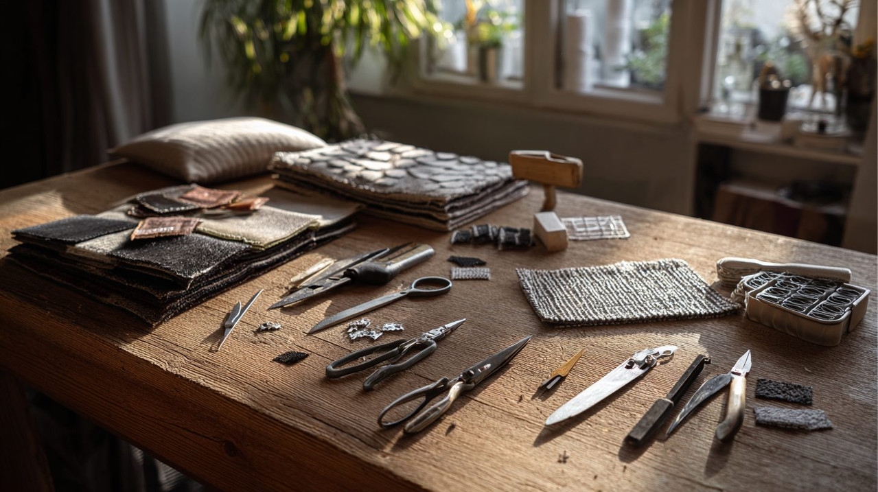 Инструменты для самостоятельной перетяжки дивана