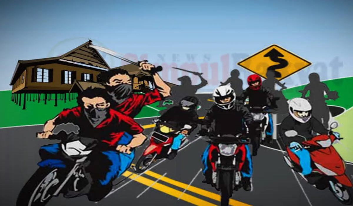 Demi Eksistensi, 4 Anggota Geng Motor di Makassar Serang dan Begal Warga